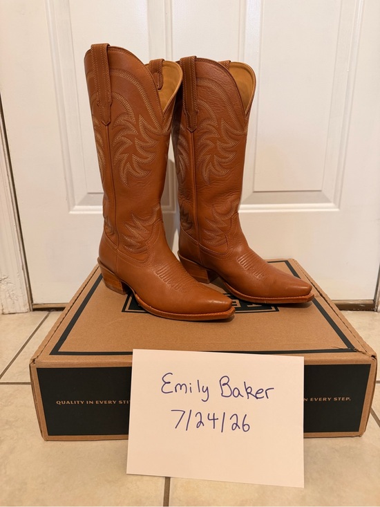 Tecovas Shoes - Tecovas Annie in Caramel Size 8